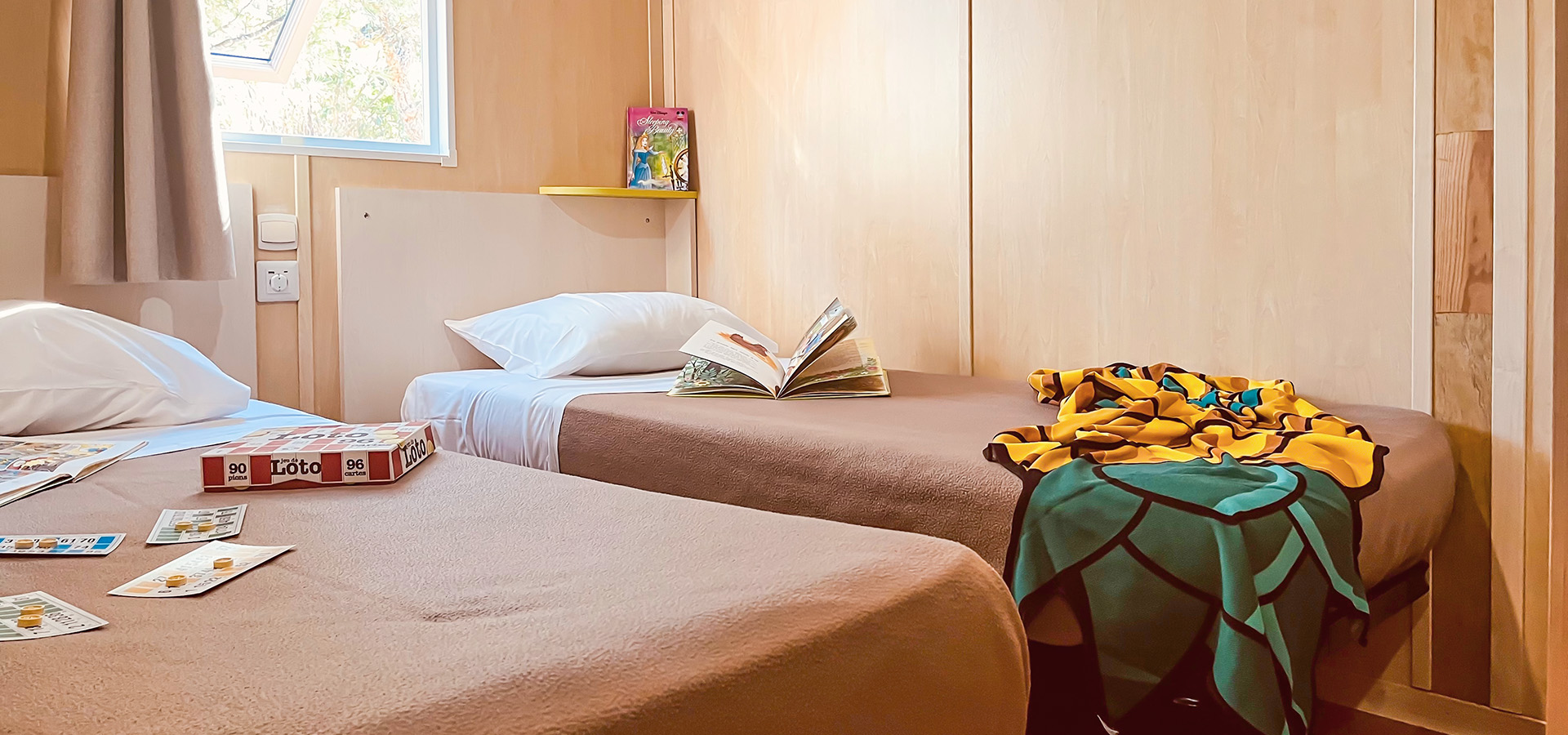 Camping la vetta BU SUP CH3 chambre enfant 1